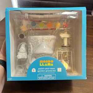 Mondo Llama Paint Your Own Garden Gnome Kit